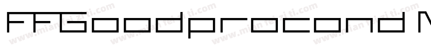 FFGoodprocond Mesium字体转换